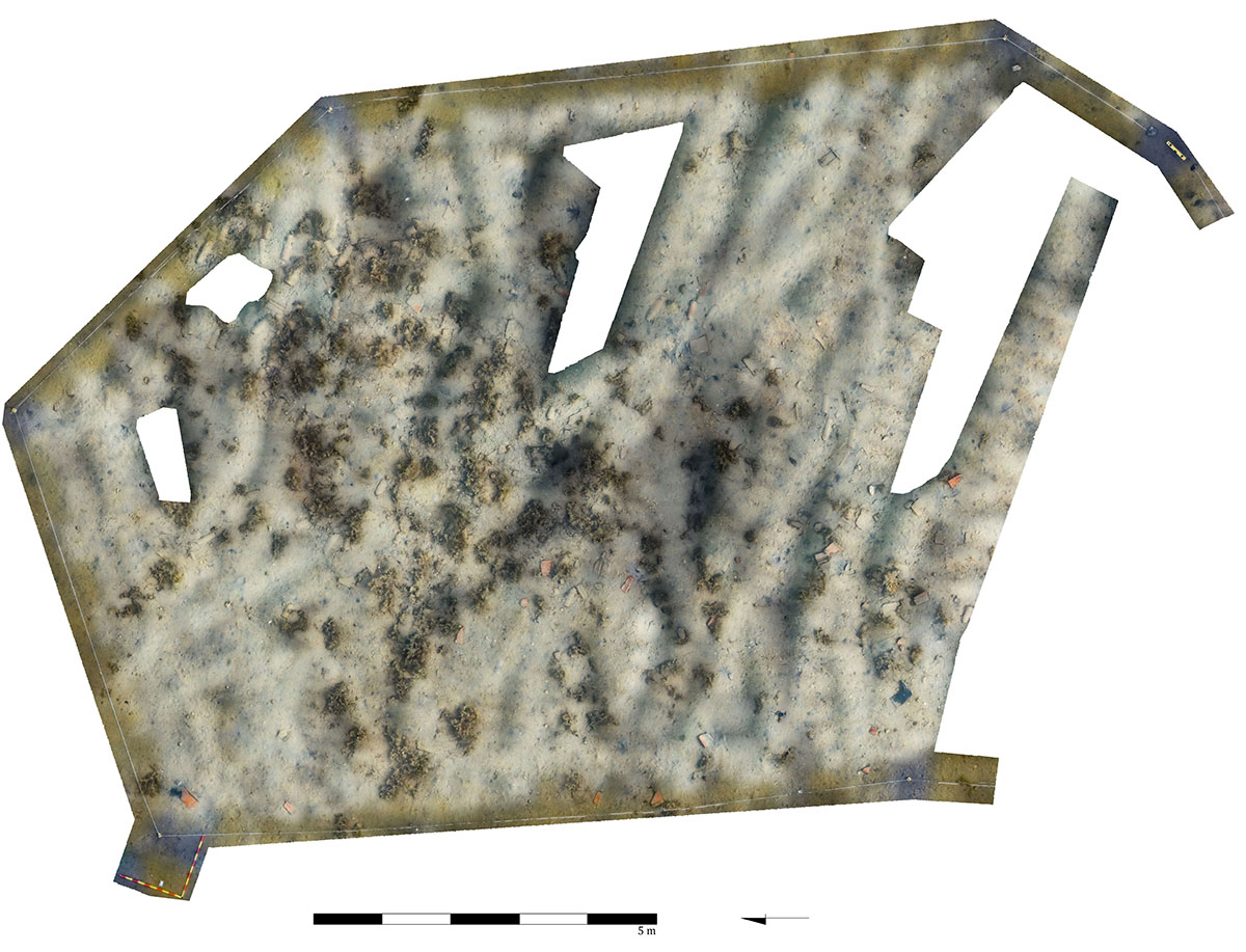 Ortofoto model nalazišta Ždrijac